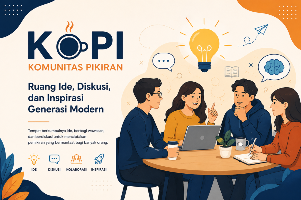 KOPI — Ruang Ide, Diskusi, dan Inspirasi Generasi Modern